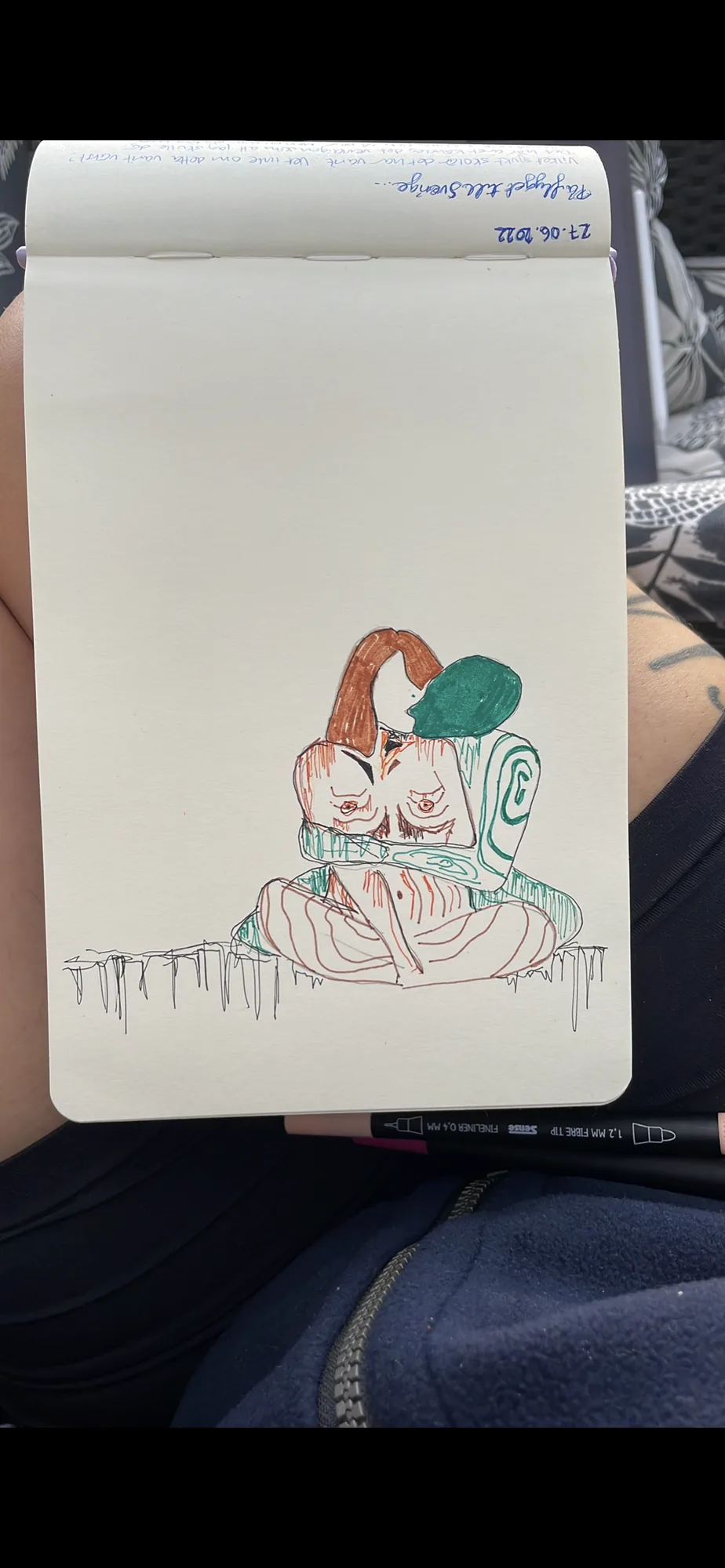 Couple Art, work in progress